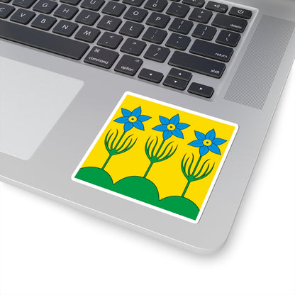 CHE Mellstorf Flag proposal 1 (Switzerland) STICKER Vinyl Kiss-Cut Decal