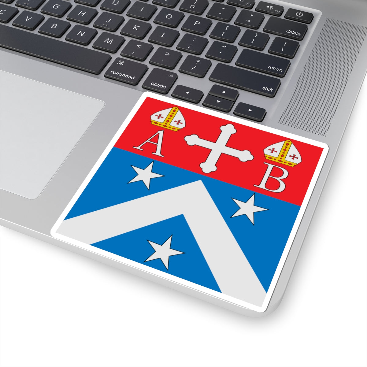Drapeau Etienne Bagnoud (Switzerland) STICKER Vinyl Kiss-Cut Decal