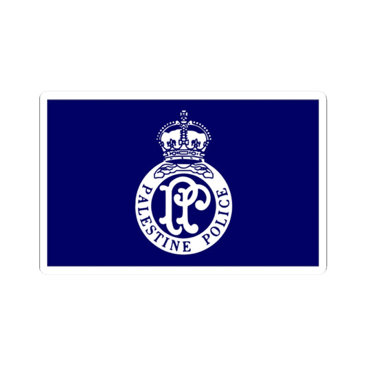Flag of the British Mandate Police (Israel) STICKER Vinyl Kiss-Cut Decal