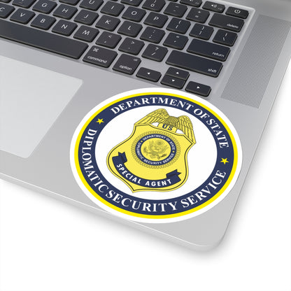 Seal of the United States Diplomatic Security Service - STICKER Vinyl Kiss-Cut Decal