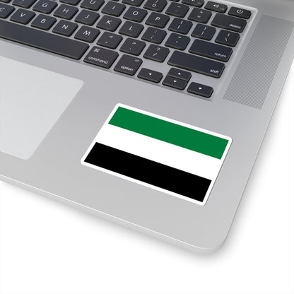 Flag of the Syrian revolution without stars (Syria) STICKER Vinyl Kiss-Cut Decal