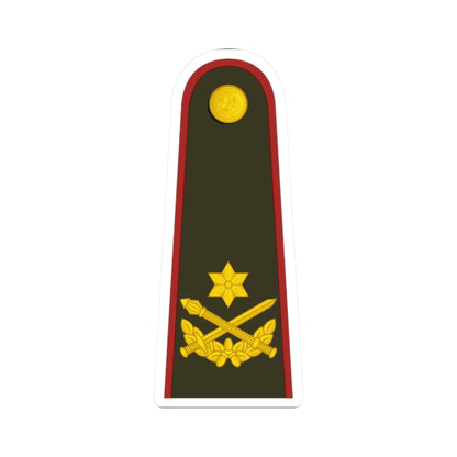 Lithuania Army OF 6 (Lithuania) (Military Rank) STICKER Vinyl Kiss-Cut Decal