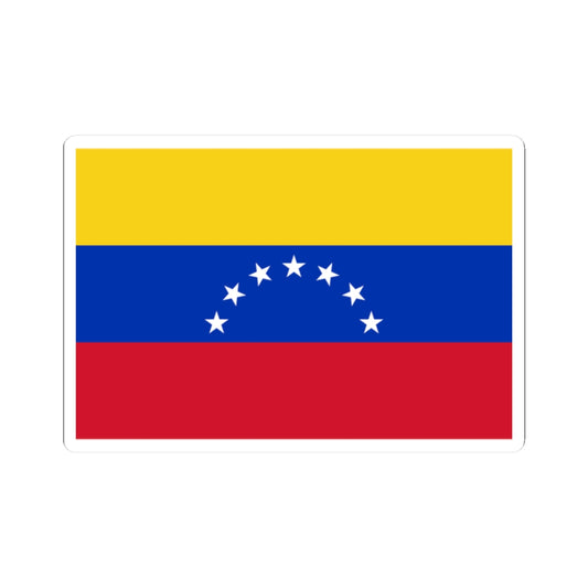 Flag of Venezuela 1930-2006 (Venezuela) STICKER Vinyl Kiss-Cut Decal