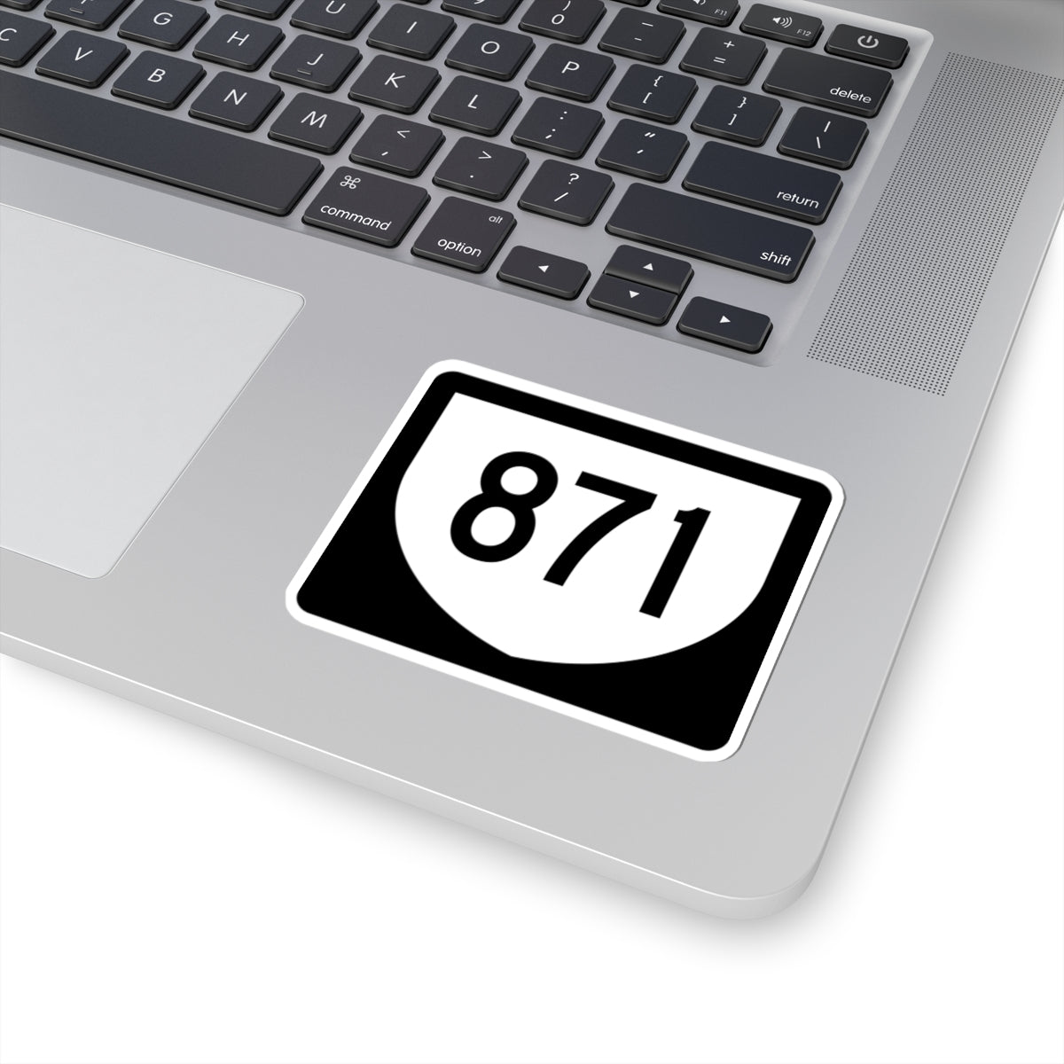PR urban primary 871 (Puerto Rico) (Road Sign) STICKER Vinyl Kiss-Cut Decal