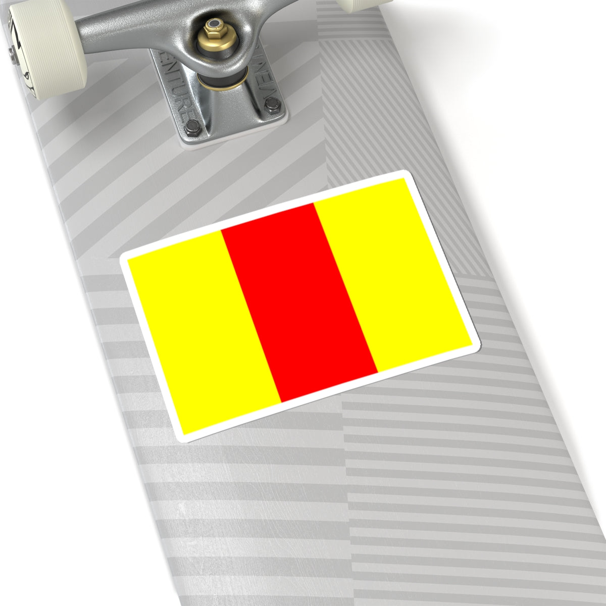 Flag of Guerlesquin (France) STICKER Vinyl Kiss-Cut Decal
