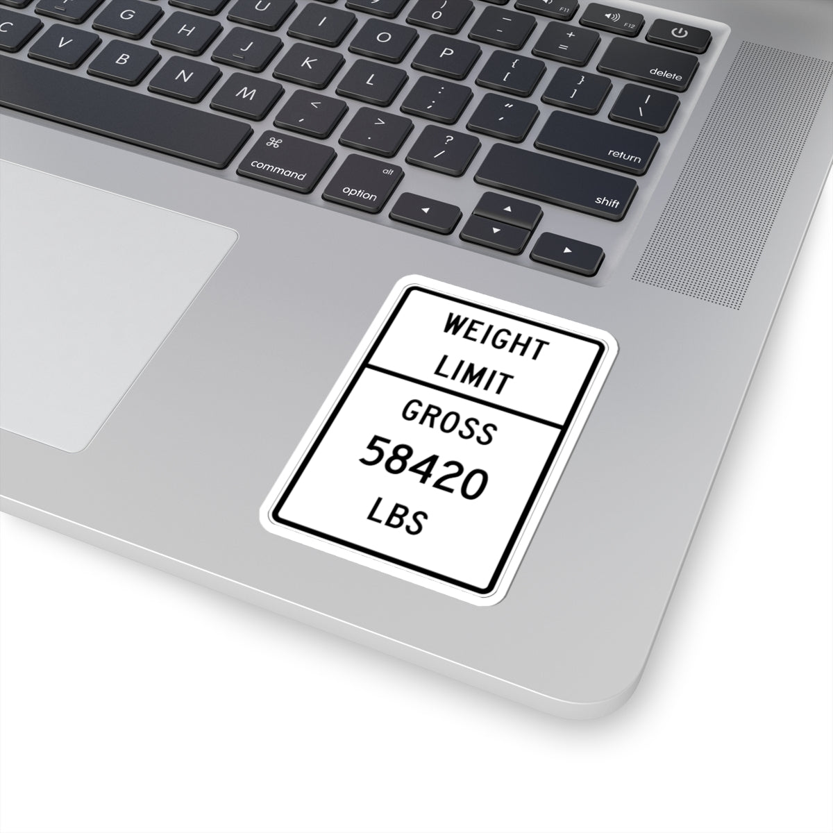 Texas MUTCD R12-1T template (Texas) (Road Sign) STICKER Vinyl Kiss-Cut Decal
