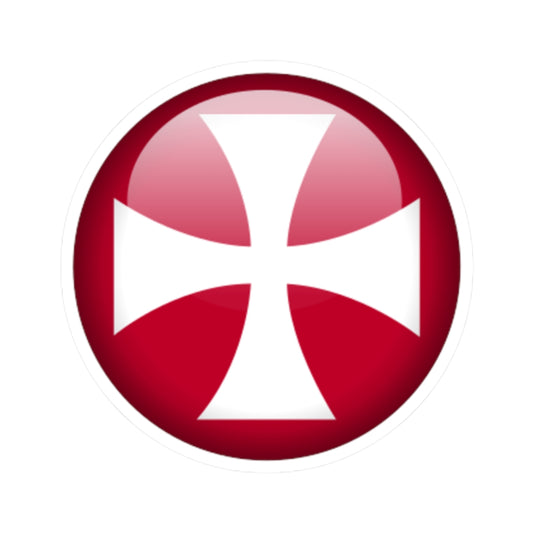 Flag orb Wallis and Futuna (France) STICKER Vinyl Kiss-Cut Decal