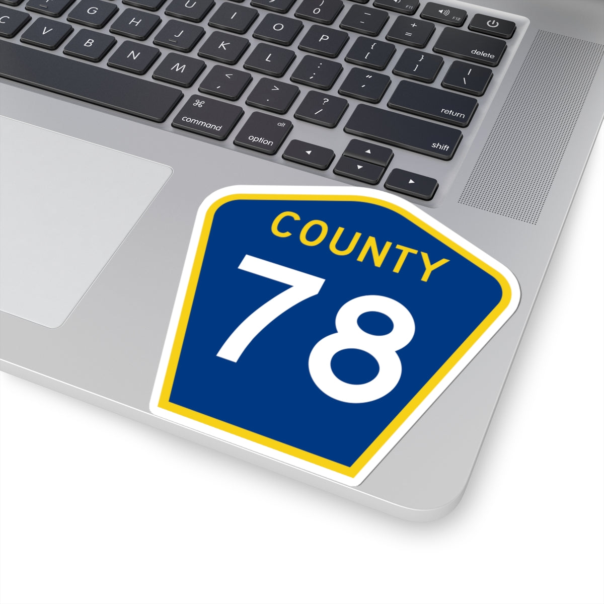 County 78 MN (Minnesota) (Road Sign) STICKER Vinyl Kiss-Cut Decal