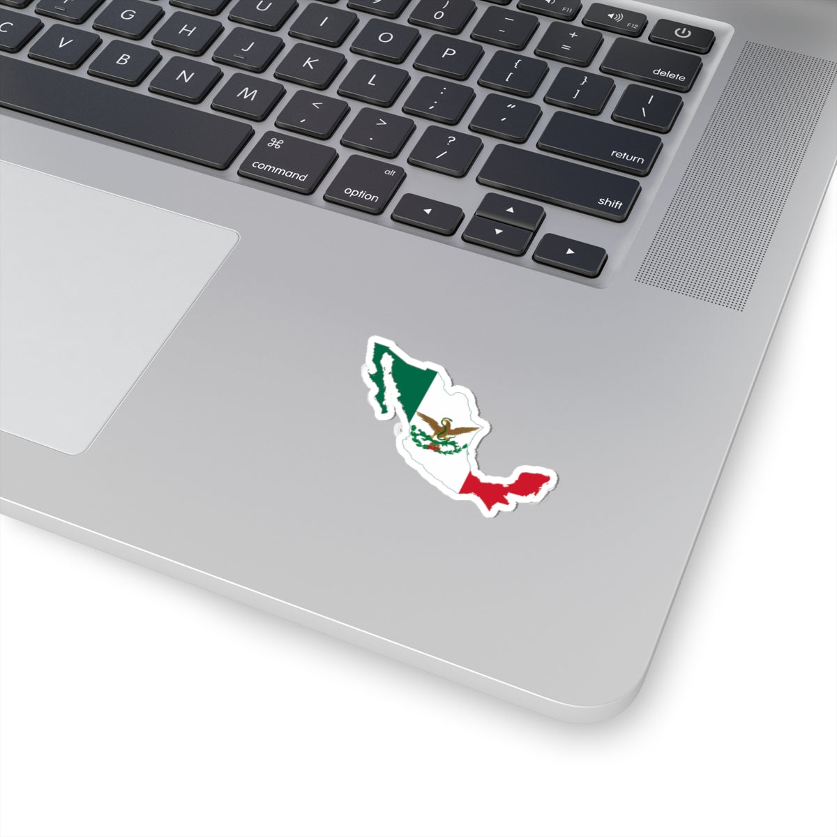 Flag-map of Mexico 1893-1916 (Mexico) STICKER Vinyl Kiss-Cut Decal