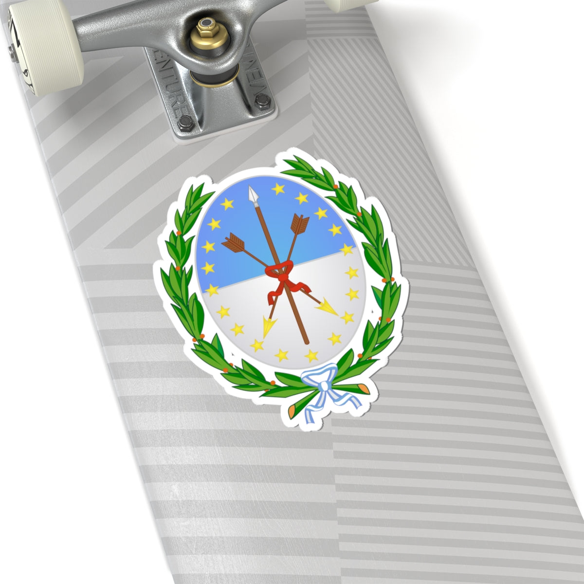 Coat of Arms Santa Fe Argentina - STICKER Vinyl Kiss-Cut Decal
