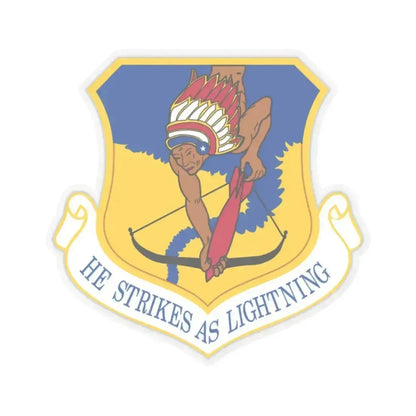 101st Air Refueling Wing (U.S. Air Force) STICKER Vinyl Kiss-Cut Decal 2 Inch Transparent - The Sticker Space