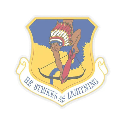 101st Air Refueling Wing (U.S. Air Force) STICKER Vinyl Kiss-Cut Decal 3 Inch Transparent - The Sticker Space