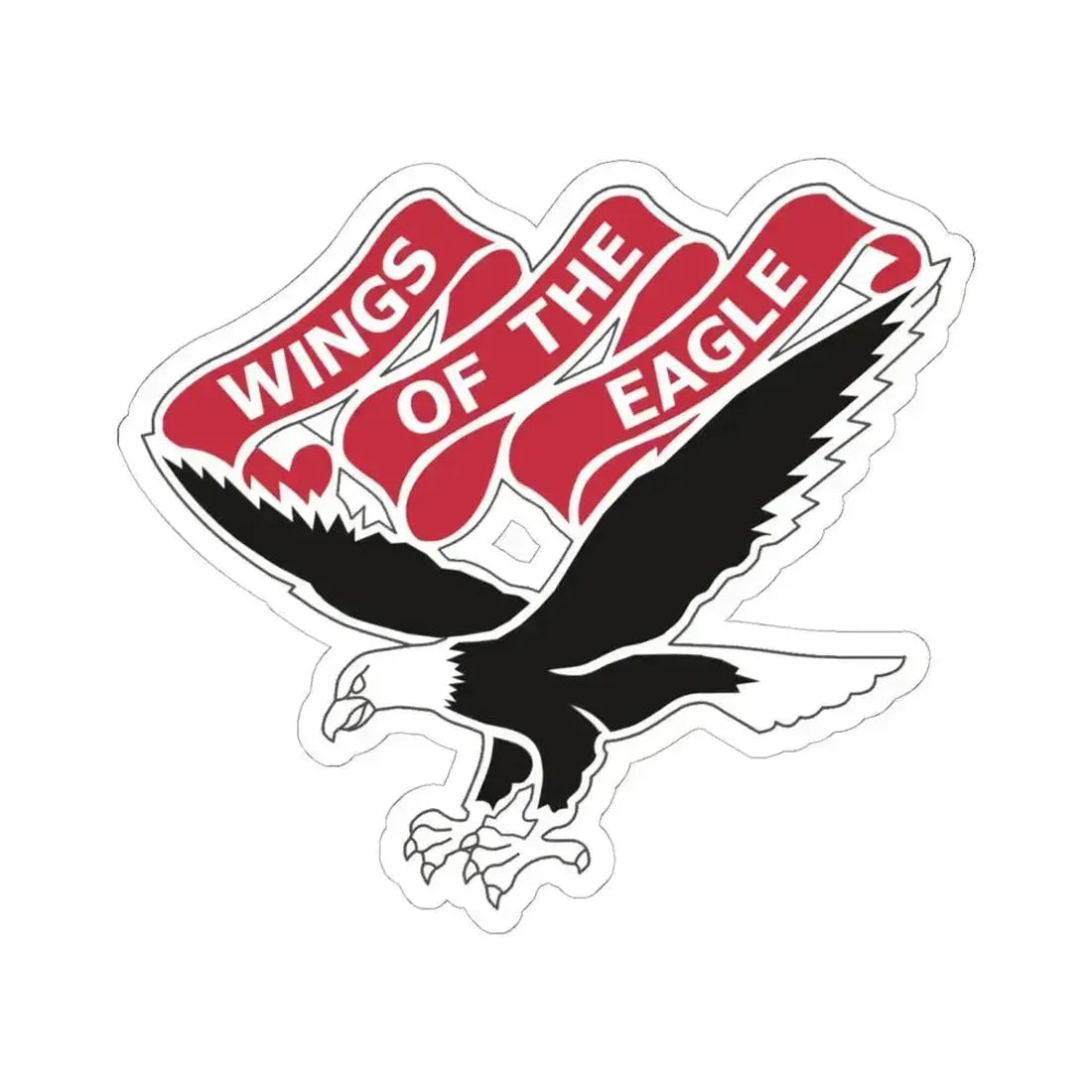 101st Aviation Regiment (U.S. Army) STICKER Vinyl Kiss-Cut Decal 6 Inch White - The Sticker Space