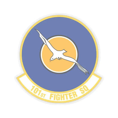 101st Fighter Squadron (U.S. Air Force) STICKER Vinyl Kiss-Cut Decal 2 Inch Transparent - The Sticker Space