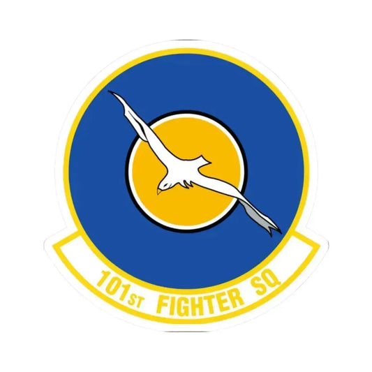 101st Fighter Squadron (U.S. Air Force) STICKER Vinyl Kiss-Cut Decal 2 Inch White - The Sticker Space