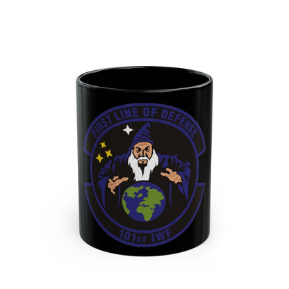 101st Information Warfare Flight (U.S. Air Force) Black Coffee Mug-11oz-The Sticker Space