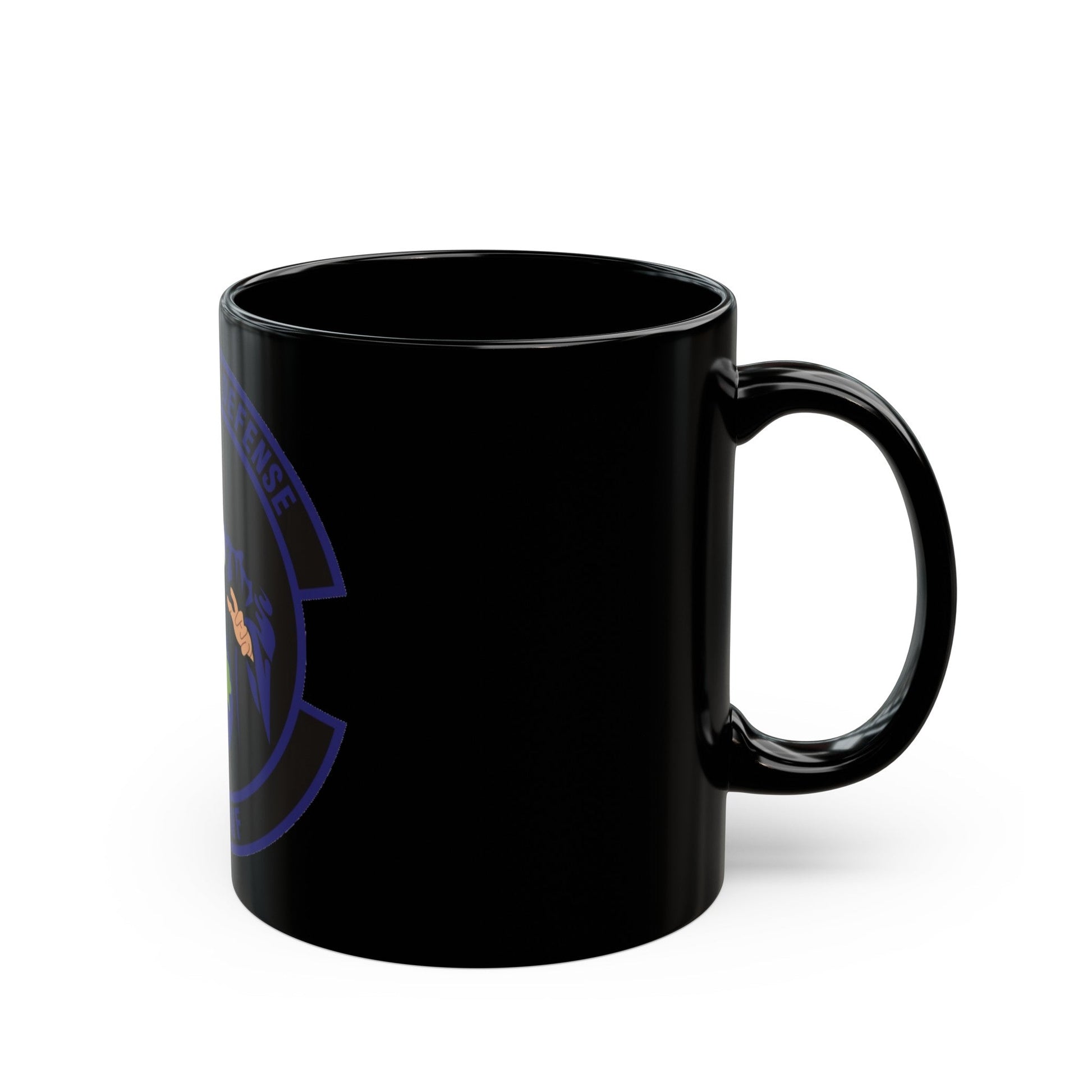 101st Information Warfare Flight (U.S. Air Force) Black Coffee Mug-The Sticker Space