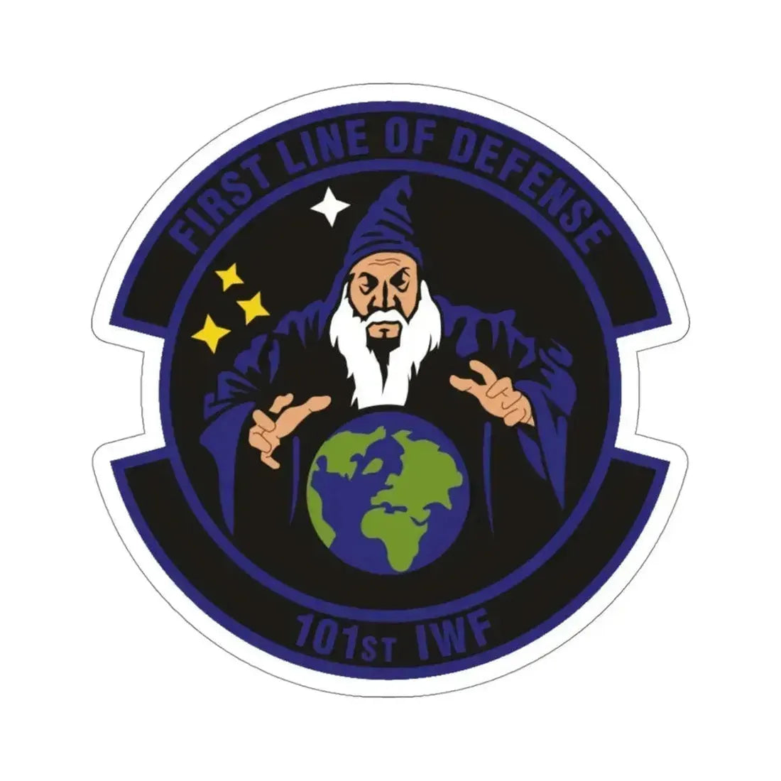 101st Information Warfare Flight (U.S. Air Force) STICKER Vinyl Die-Cut Decal - The Sticker Space