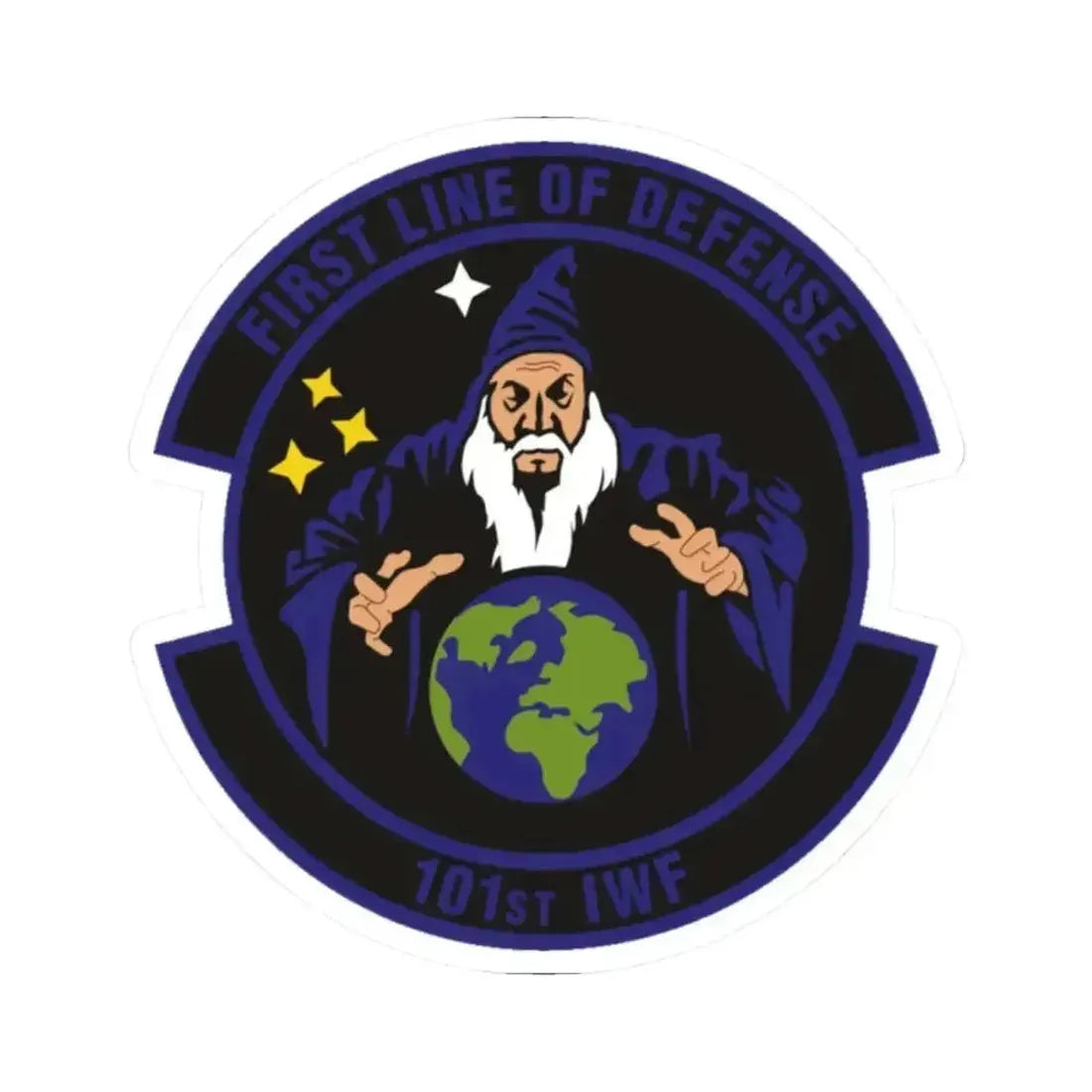 101st Information Warfare Flight (U.S. Air Force) STICKER Vinyl Kiss-Cut Decal - The Sticker Space