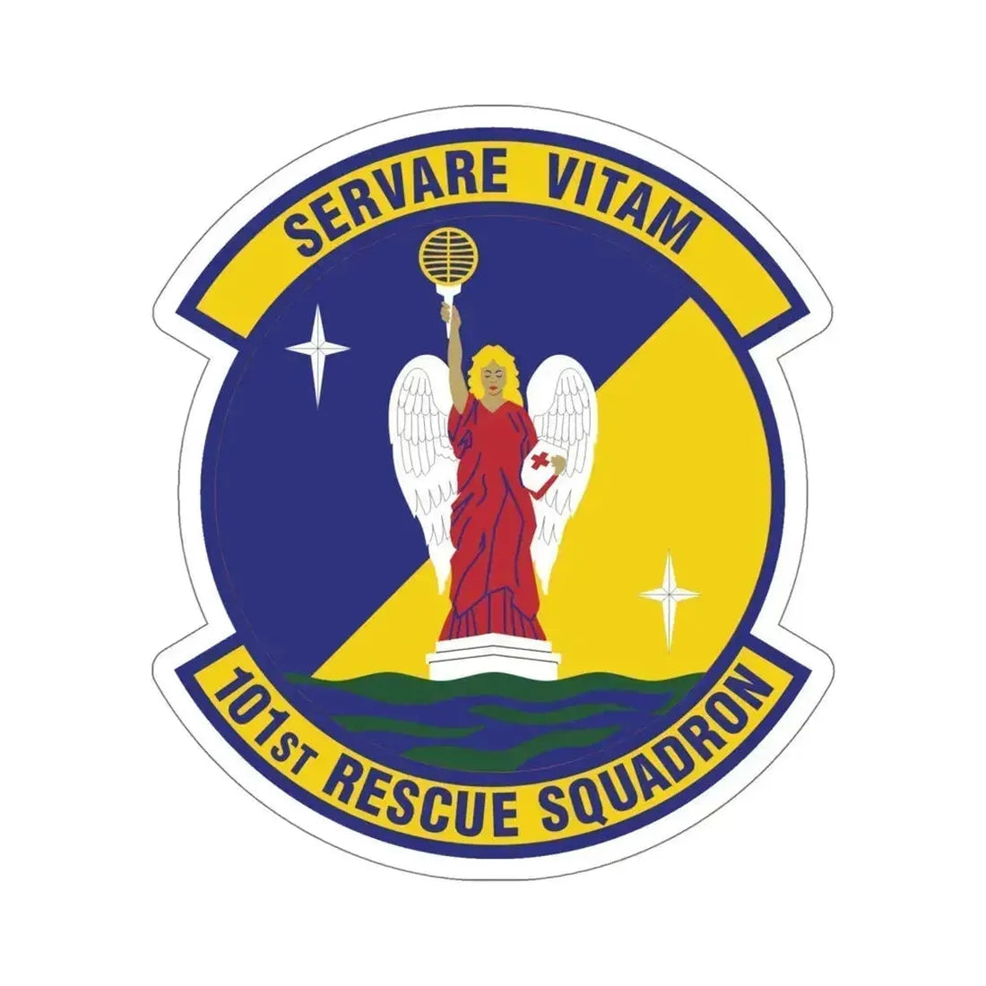 101st Rescue Squadron (U.S. Air Force) STICKER Vinyl Die-Cut Decal - The Sticker Space