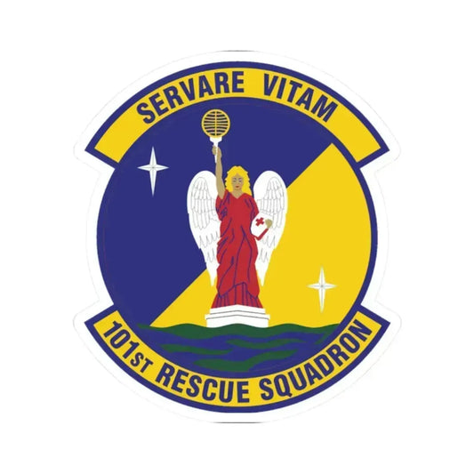 101st Rescue Squadron (U.S. Air Force) STICKER Vinyl Kiss-Cut Decal 2 Inch White - The Sticker Space