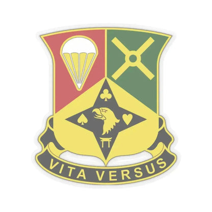 101st Sustainment Brigade 3 (U.S. Army) STICKER Vinyl Kiss-Cut Decal 2 Inch Transparent - The Sticker Space