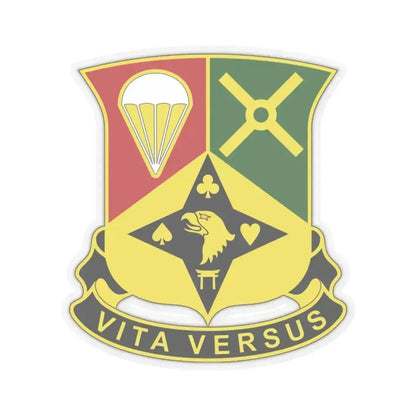 101st Sustainment Brigade 3 (U.S. Army) STICKER Vinyl Kiss-Cut Decal 6 Inch Transparent - The Sticker Space