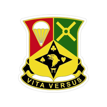 101st Sustainment Brigade 3 (U.S. Army) Transparent STICKER Die-Cut Vinyl Decal 3 Inch - The Sticker Space