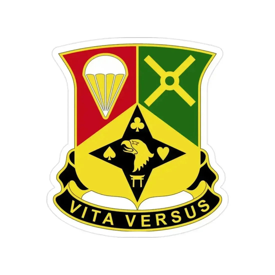 101st Sustainment Brigade 3 (U.S. Army) Transparent STICKER Die-Cut Vinyl Decal - The Sticker Space