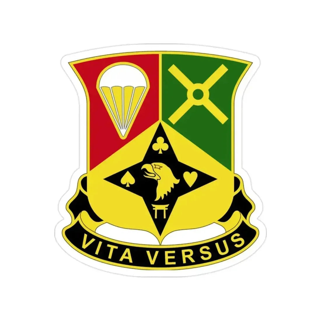 101st Sustainment Brigade 3 (U.S. Army) Transparent STICKER Die-Cut Vinyl Decal - The Sticker Space