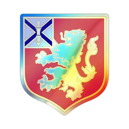 102 Engineer Battalion (U.S. Army) Holographic STICKER Die-Cut Vinyl Decal - The Sticker Space