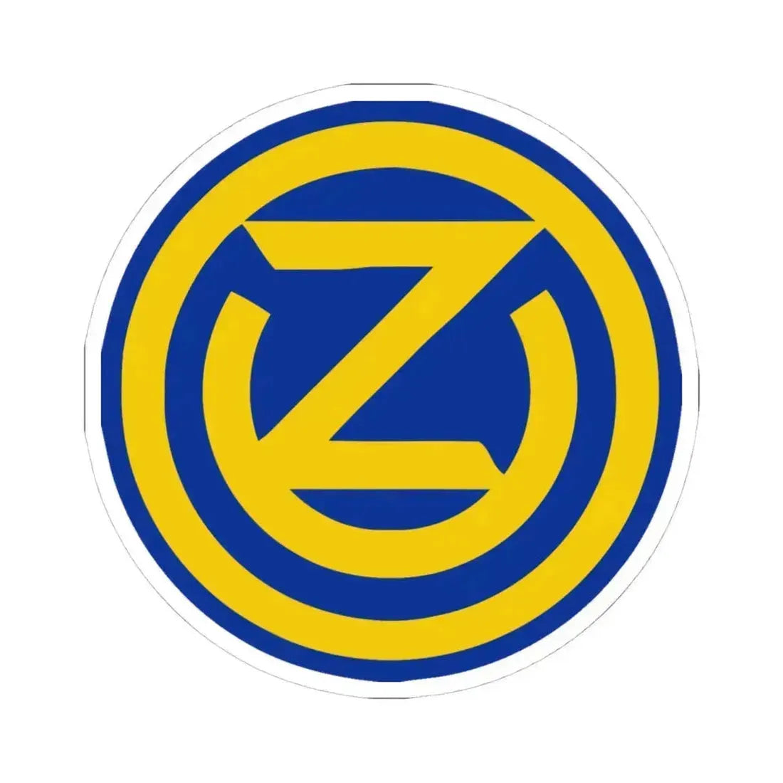 102 INFANTRY DIVISION (U.S. Army) STICKER Vinyl Kiss-Cut Decal 4 Inch White - The Sticker Space