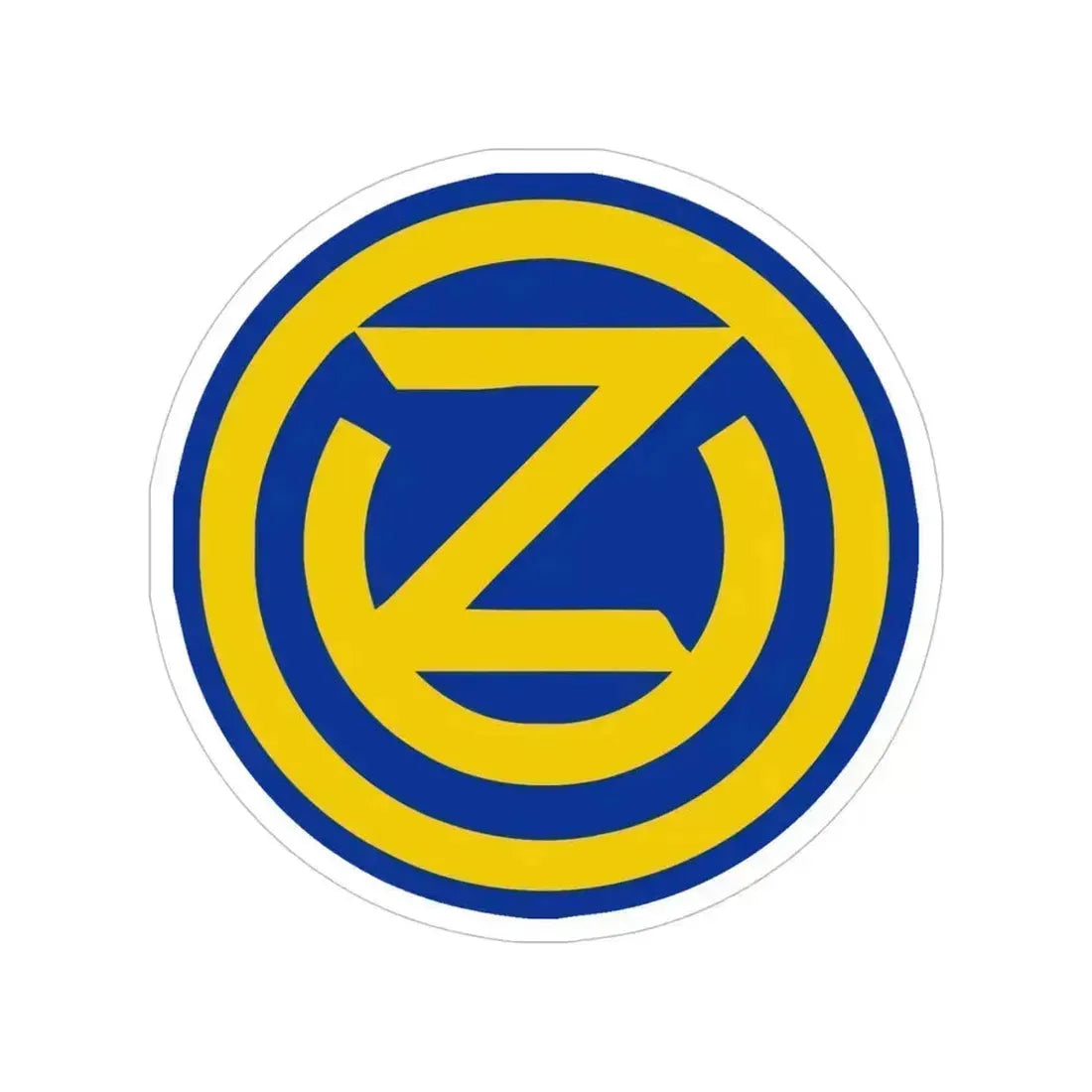 102 INFANTRY DIVISION (U.S. Army) Transparent STICKER Die-Cut Vinyl Decal 5 Inch - The Sticker Space