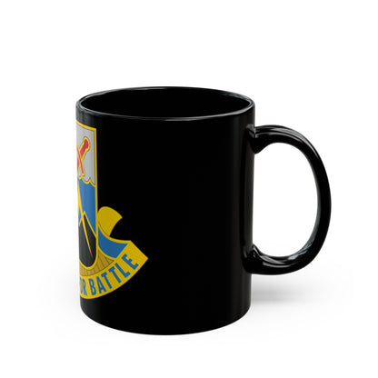 102 Military Intelligence Battalion (U.S. Army) Black Coffee Mug-The Sticker Space