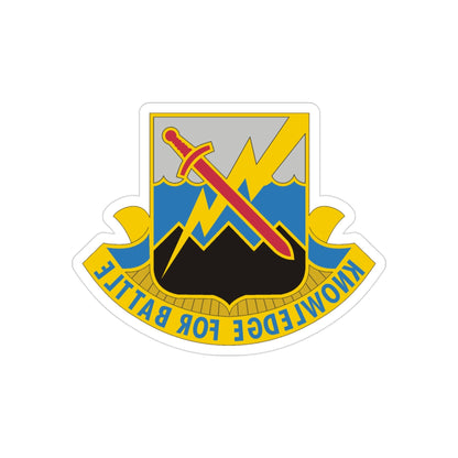 102 Military Intelligence Battalion (U.S. Army) REVERSE PRINT Transparent STICKER-3 Inch-The Sticker Space