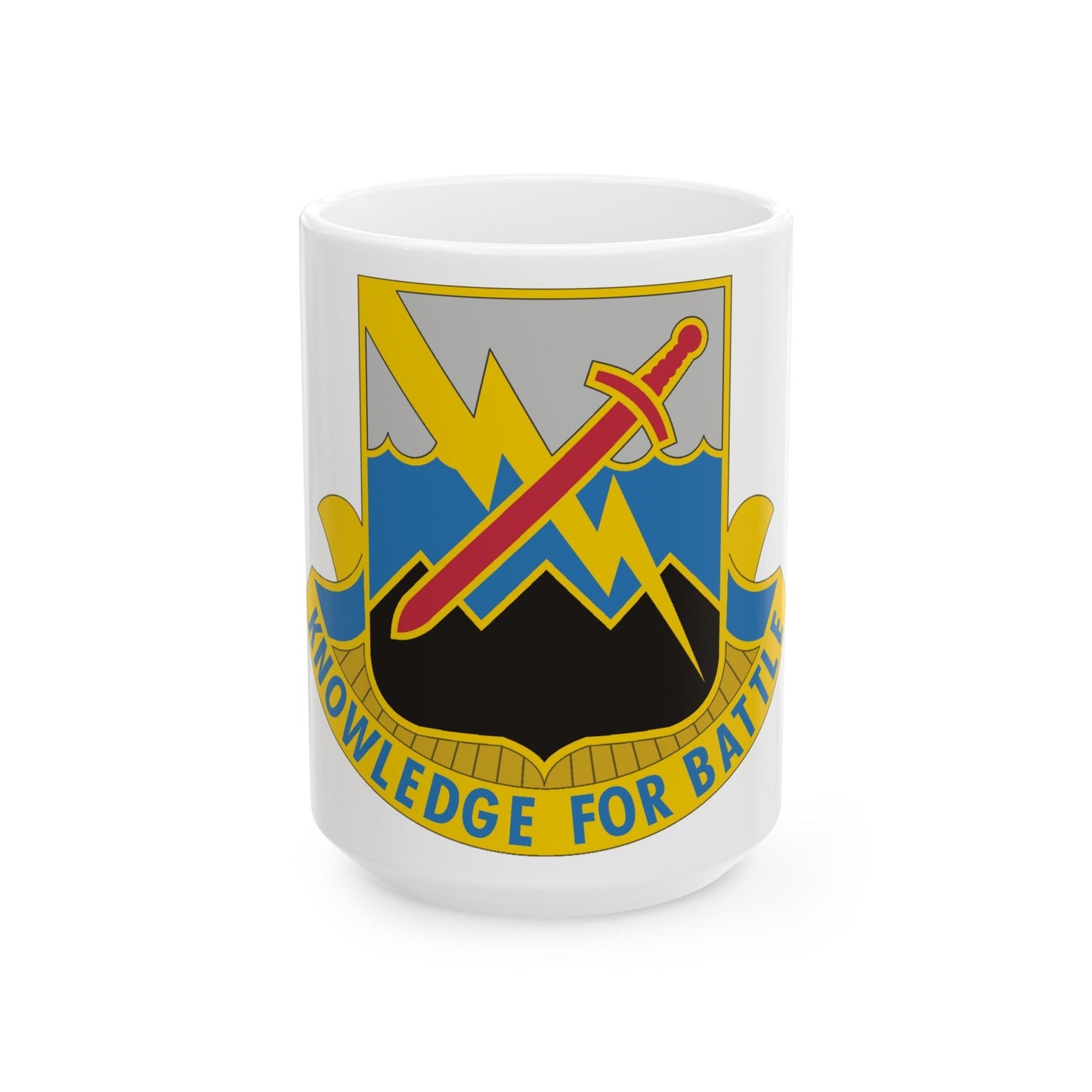 102 Military Intelligence Battalion (U.S. Army) White Coffee Mug-15oz-The Sticker Space