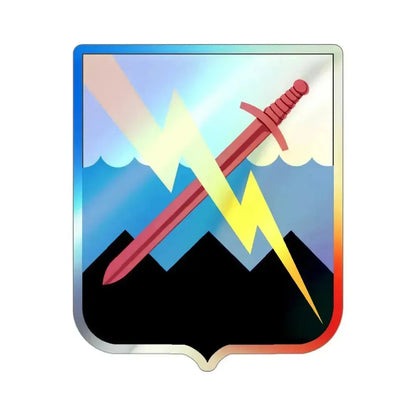 102 Military Intelligence Battalion v2 (U.S. Army) Holographic STICKER Die-Cut Vinyl Decal - The Sticker Space