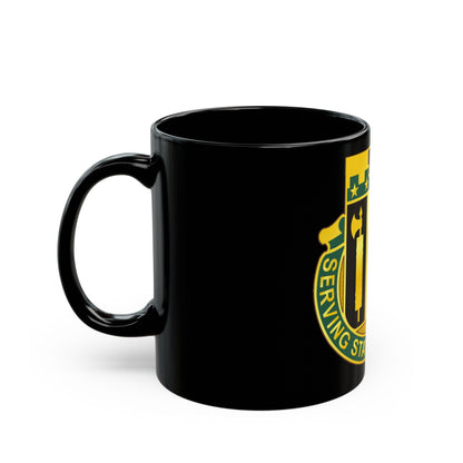 102 Military Police Battalion (U.S. Army) Black Coffee Mug-The Sticker Space