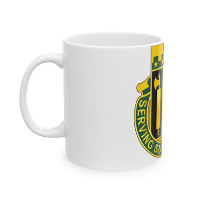 102 Military Police Battalion (U.S. Army) White Coffee Mug-The Sticker Space