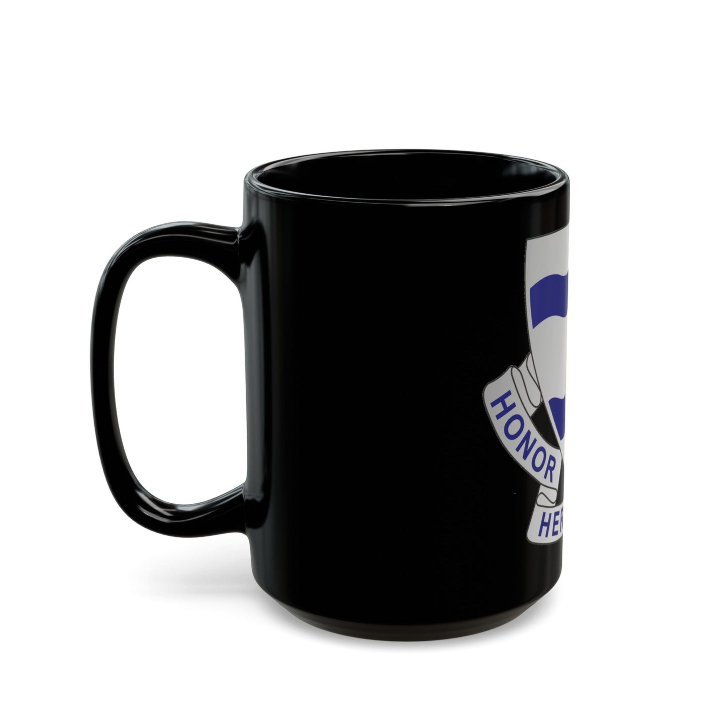 102 Signal Battalion (U.S. Army) Black Coffee Mug-The Sticker Space