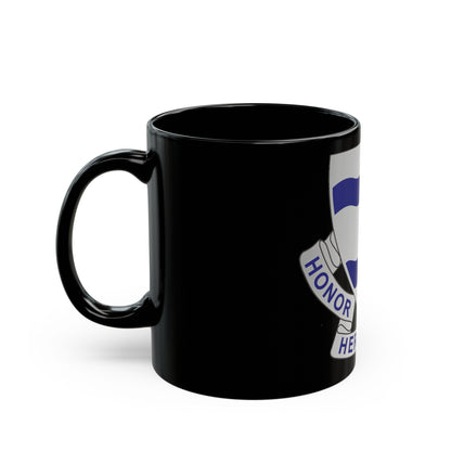 102 Signal Battalion (U.S. Army) Black Coffee Mug-The Sticker Space