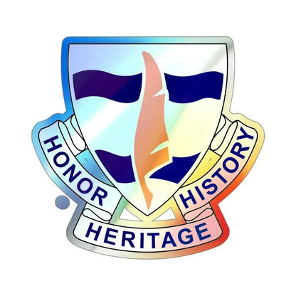 102 Signal Battalion (U.S. Army) Holographic STICKER Die-Cut Vinyl Decal - The Sticker Space