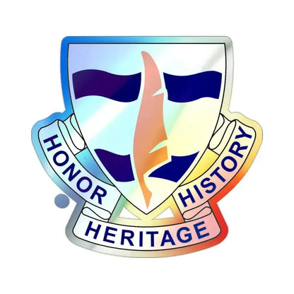 102 Signal Battalion (U.S. Army) Holographic STICKER Die-Cut Vinyl Decal - The Sticker Space