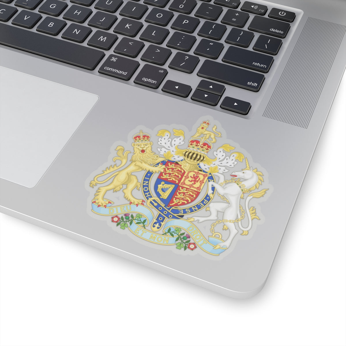 Coat of arms of the United Kingdom (1901-1952) - STICKER Vinyl Kiss-Cut Decal