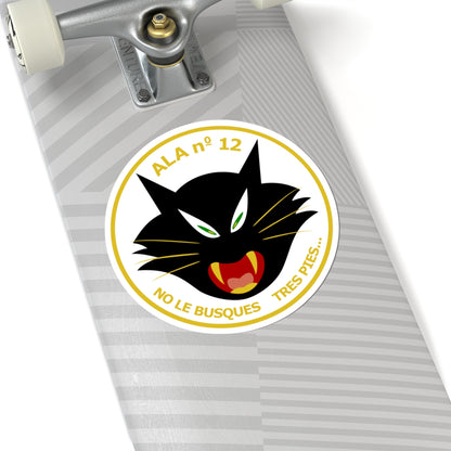 Ala número 12 (Spain) (Coat of Arms) STICKER Vinyl Kiss-Cut Decal