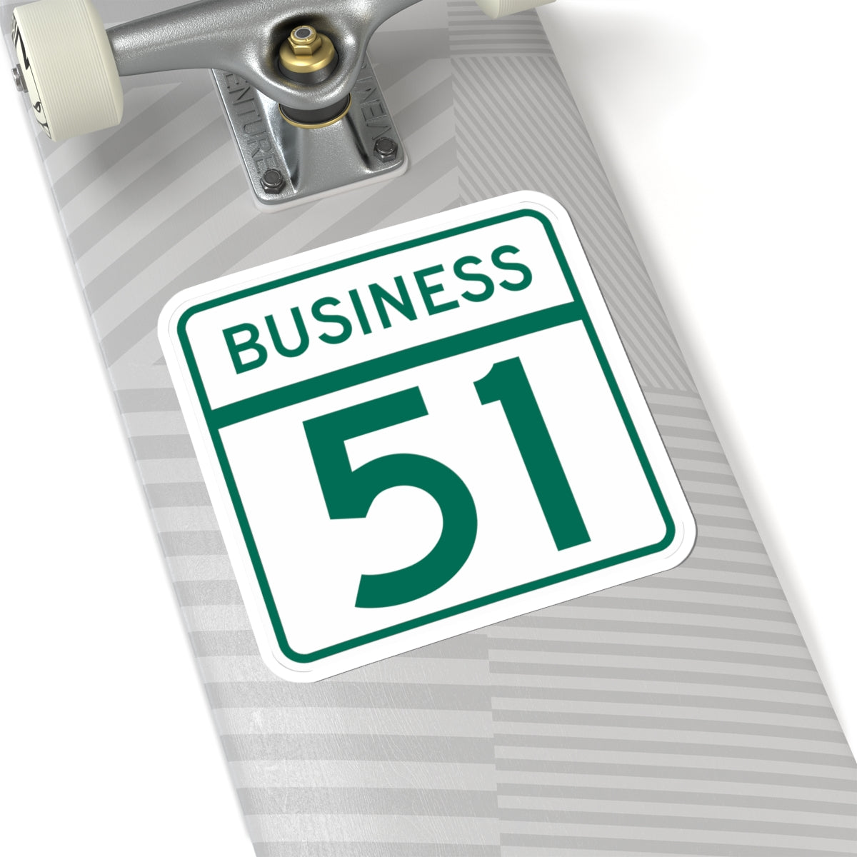 MD Route 51 Business (Maryland) (Road Sign) STICKER Vinyl Kiss-Cut Decal