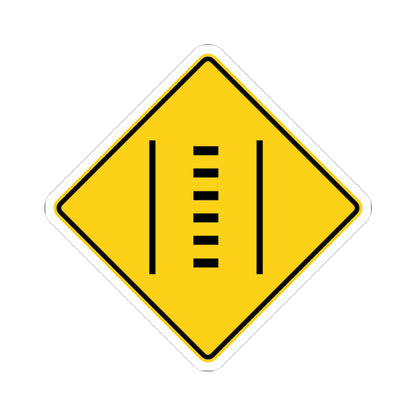 MUTCD-PR W17-3b (Puerto Rico) (Road Sign) STICKER Vinyl Kiss-Cut Decal