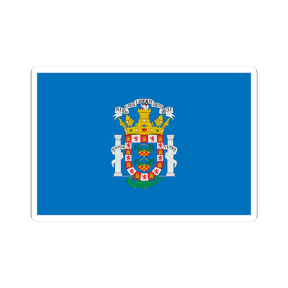 Flag of Melilla (Spain) STICKER Vinyl Kiss-Cut Decal