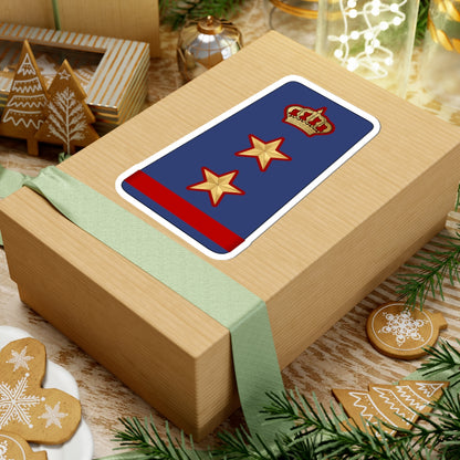 12. KAF COL (Kuwait) (Military Rank) STICKER Vinyl Kiss-Cut Decal