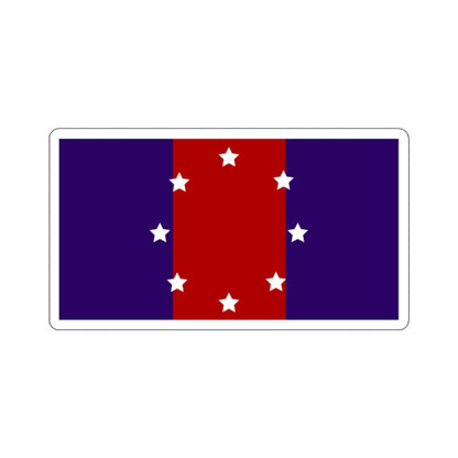 Flag of Chicago Heights, Illinois - STICKER Vinyl Kiss-Cut Decal